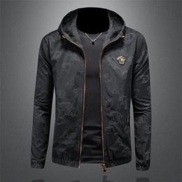 2024 New High Quality Fashion designer Mens Jacket Spring Autumn Outwear Zipper clothes Jackets Coat Outside can Sport Men's Clothing Jackets Size M-5XL