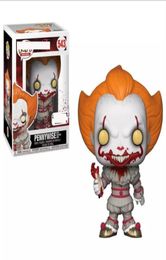 FUNKO POP Figures clown back to the soul hand office model IT decoration toy Pennywise master version 5433851097