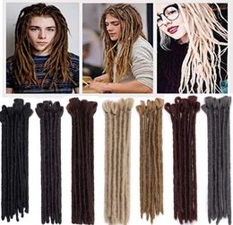 5Pcs Synthetic Dreadlock Extensions Light Brown Colour Handmade Dreadlocks Extensions Reggae Hair for Hippie 20quot Soft Crochet 8123987