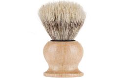 Men Bear Shaving Brush Badger Hair Shave Wood Handle Razor Barber Tool beauty brushes kit accessories5961488
