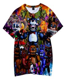 High Quality Children t shirt 3D Five Nights at Freddy TShirts BoysGirls Clothes Kid039s T Shirt Kpop FNAF Tee shirt4595644