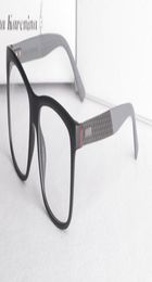 New Product Carbon Fibre Mirror Leg Super Light Plate Man039s Short Sighted Eyeglasses Frame Fashion Flat Glasses GG10451091287