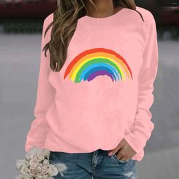 Women's Hoodies Fleece Athletic Hoodie Casual Crewneck Print Sweatshirt Fashionable Pullover Top For Daily Wear Lady Sweat Shirt