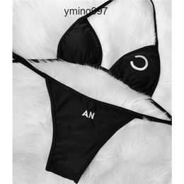 Clothes cc channel Whit chanels Fashion Womans Designer Women Summer Underwear Swimsuit And Designers Bikini Bikinis Womens Swimwear Black Bathing Suit Sexy J3VI