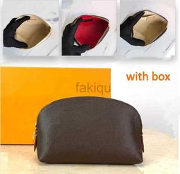 Quality Cosmetic Pouch Makeup Bags Mini Bag Toiletry Luxury Travel Classic Purse Fashion Crossbody Handbag for Gifts With Box M47515 240308