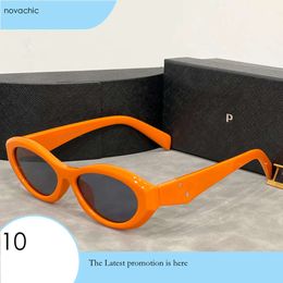 Designer Sunglasses Ellipses Cat Eye Sunglasses For Women Small Frame Trend Men Gift Glasses Beach Shading 578
