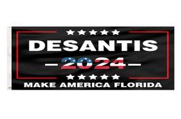 DESANTIS 2024 Make America Florida American 3039 x 5039ft Flags 100D Polyester Outdoor Banners High Quality Vivid Colour With9921930