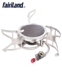 3800W gas stove portable split outdoor cookware windproof camping stove propane butane large burner picnic equipment for hiking ba5932582