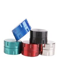 Newest Colorful 2Parts 30MM Mini Zinc Alloy Herb Grinder Spice Miller Crusher High Quality Beautiful Unique Design DHL 2853809