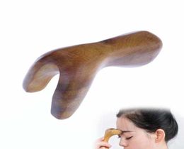 1PC Vietnam Fragrant Wood Body Foot Reflexology Shiatsu Thai Massager Roller Therapy Meridians7542254