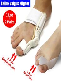 1 Lot2 Pairs Hallux Valgus Aligner Foot Thumb Rehabilitation Big Toe Separator Alluce Valgo Adjustment Toe Corrector Feet Care2770840