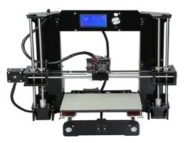 Easy Set Anet A6A8 3d Printer Big Size High Precision Reprap Prusa i3 DIY 3D Printing Machine bedFilamentSD Ca6446244