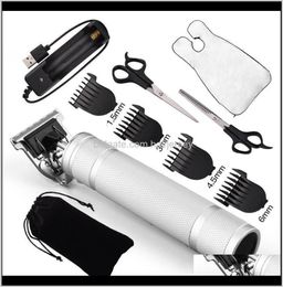 Care Styling Tools Products Drop Delivery 2021 Professional Barber Rechargeable Baldheaded Clipper Cordless Hair Cutting Hine Be6590088