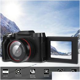Digital Cameras Camera Fl Hd1080P 16X Studyset Zoom 2.4 Inch Tft - Lcd Sn Professional Video Camcorder Vlogging Cameradigital No Drop Dhb8G
