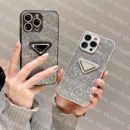 Men Women Phonecase Designer Rhinestone Phone Cases Fashion Phonecases Brand Iphone Cases 14 13 12 11 Pro Promax Unisex Cell Phone Cases