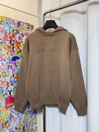 24FW Italy paris hoodies letters sweater Printed Sweatshirt Couple Casual Street Outdoor Men Women Sweaters L0308
