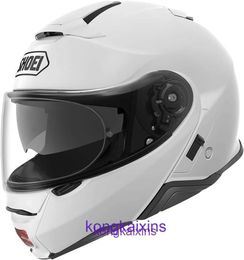 Top original quality Shoei Neotec II flip motorcycle helmet white L other sizes and colors