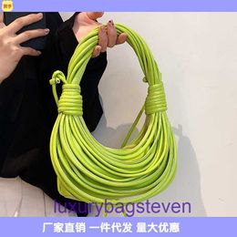 Bottgs's Vents's Jodie Designer Shoulder bags online shop Small hand woven noodle bag womens high grade knot Lamian Noodles underarm With Real logo