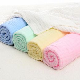 Blankets Born Baby Blanket 6 Layers Soft Cotton Infant Swaddle Wrap Receiving Quilt Stroller Bedding Sleeping Cover 110 110cm