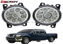 2x Super Bright LED Fog Light With Angel eye white light For Nissan Xterra 20052015 For Nissan Frontier 200520158941284