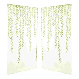 Curtain Transparent Curtains White Shower Voile Boho Window Screen Tulle Water Proof Sheer