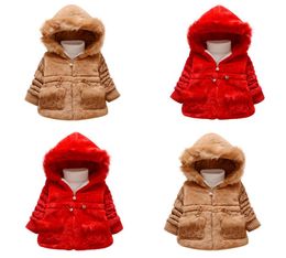 Toddler Kids Baby Girl Winter Jacket Warm Coat Thick Outwear Hooded Snowsuit9303790