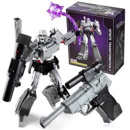 Anime Manga BMB INFINITE IT01 IT-01 MP36 MP-36 Transformation G1 MGTron Destruction King MP Scale Action Diagram Robot Model Toy Gift J240308