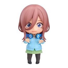 Anime Manga Wxw1306 Nakano Miku PVC Action Character Childrens Toy Collector Model Doll Birthday Gift J240308