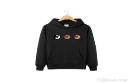 Men Women Clothing Gosha Yin Yang Printed Hoodies Spring Casual Male Female Athletic Pullovers Sweatshirts Hooded Tops1164711