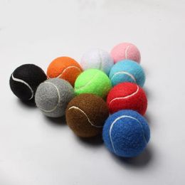 9pcs High Elasticity Resistant Rubber Tennis Training Professional Game Ball Sports Massage Ball Tennis Rubber Tennis Ball 240227