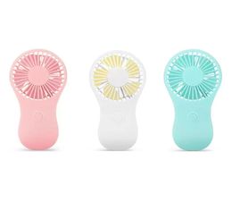 2022 New 4 Colour Electric Fan Mini Portable Pocket Fan Cool Air Handheld Travel Cooler Cooling Power Supply by 3x Batteryl29k1 Who5844877