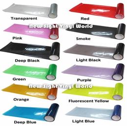 12 RollsLot 13 Colors Taillight Vinyl Smoke Car Headlight Film Tint Size 0310MRoll1419164