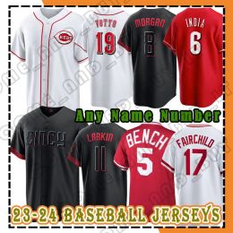 44 Elly De La Cruz 6 Jonathan India Custom Men Women Youth Cincinnati''Reds''Baseball Jersey 19 Joey Votto Cincinnati Alexis Diaz Hunter Greene Reds Nick Senzel Tyler