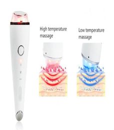 Ultrasonic Cold Hammer Vibration SPA Face Eye Massager LED Pon Rechargeable Beauty Skin Care Anti Lines Wrinkles Portable Home 3592668
