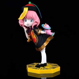 16cm Spy X Family Forger Anime Figure Kawaii Anya Action Figures Statue Figurine Model Doll Collectible Cute Toy Gift Kids 230224 240308