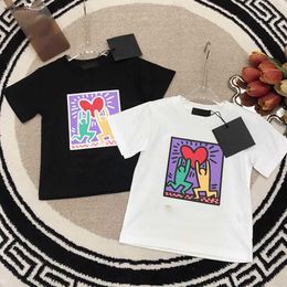 Popular child T-shirt Square pattern printing baby tshirt Size 100-150 CM designer baby clothes summer boys girls Short Sleeve tees 24Mar