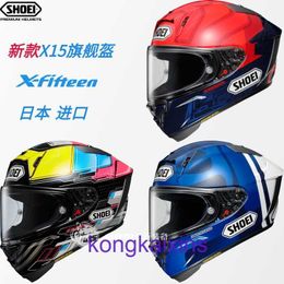 High quality New Japanese SHOEI X15 Four Seasons Track Marquis Red Ant 7th Generation Zhaocai Cat Motorcycle Helmet
