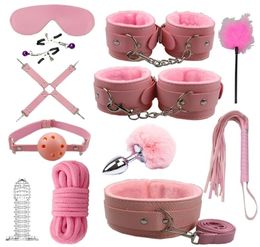 Adult SM Sex Products Bdsm Toys Flirt Handcuffs Butt Plug Bondage Gear Shop Adults 18 for Couples 2203175254388