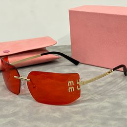 Confident for Radiation Calm Nice Tide Designer and Men High End Women Glasses Frame Vintage Metal Sunglasses Sun
