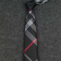 Neck Ties Designer Men Ties fashion Silk Tie 100% Necktie Jacquard Classic Woven Handmade Necktie for Men Wedding Casual and Business NeckTies With Box 2GO8