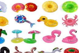 Swimming Pool Floats Drinks in Summer Beach PVC Inflatable Drinking Cup Holder Coasters Baby Bath Toys 798 X22533538