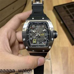 Business Watches Luxury RicharMill Leisure Rm030 Fully Automatic Mechanical Precision Steel Tape Trend Mens Fashion Swiss ZF Factory VZG4