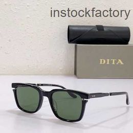 Original 1to1 DITA Mens DITa and Womens Plate Sunglasses DTX-112 Glasses Full Frame Black Can be Matched with Height Count5AH6