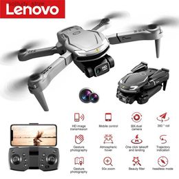 Drones V88 mini drone 8K high-definition dual camera 5G obstacle avoidance for aerial photography optical flow foldable four helicopter toy drone Q240308