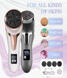 LED Electric Pedicure Foot Grinder Vacuum Cleaner Portable File Callus Remover Dead Skin Care Tools Trimmer Exfoliating Sander 2203442385