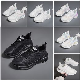 Hiking Women Men Running Flat New Shoes Soft Sole Fashion White Black Pink Bule Comfortable Sports Z1527 95