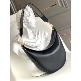 Purse Top Tier Quality10a designer Luna bags Classic Womens Cowhide Hobo Purses Large 34cm Handbag Clutch Real Leather Crossbody Shoulder Black Bag Wallet with box