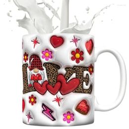 Mugs Valentines Day Cups Ceramic Romantic Coffee Mug Novelty Tea Table Centrepieces Decoration For