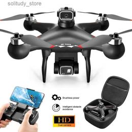 Drones S116 MAX Elf Drone 8K HD Dual ESC Camera Optical Flow Localization Brushless 360 Obstacle Avoidance WIFI FPV RC Dron Toys Q240308