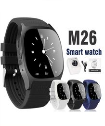 Bluetooth Smart Watch M26 Wrist Watch for Android Smart Watch Dial Phone For Samsung S8 Android System in Retail Package2212710